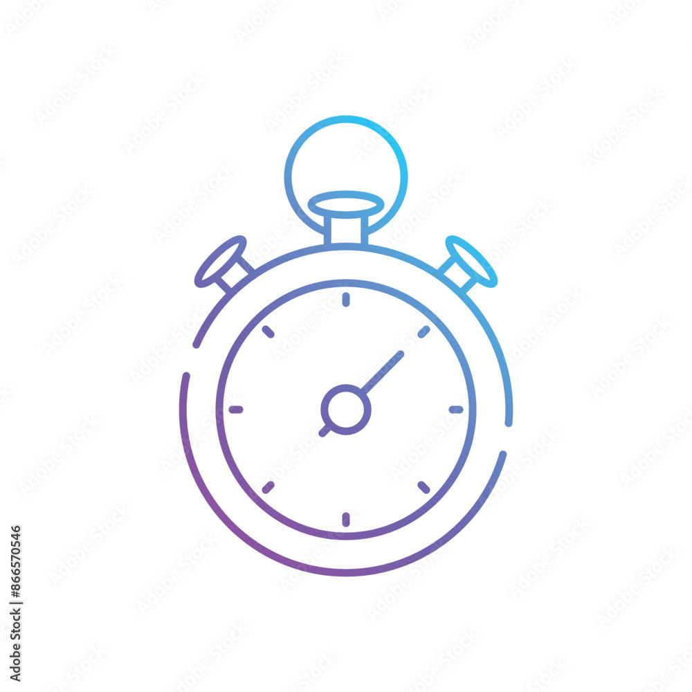 Timer vector icon
