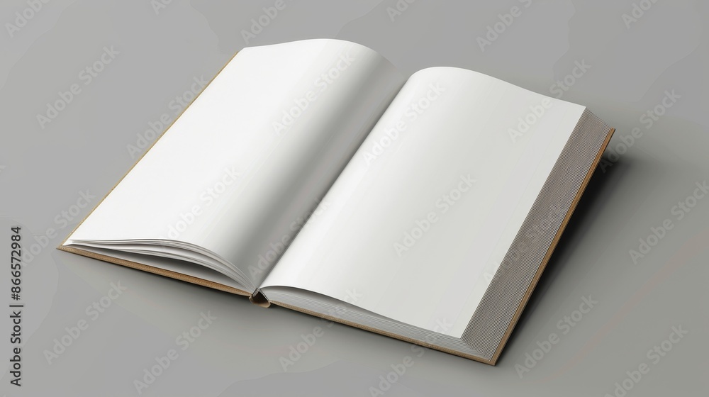3D rendering object and blank empty space brochure for A5 bifold. 3D rendering object and blank empty space brochure for A5 bifold.