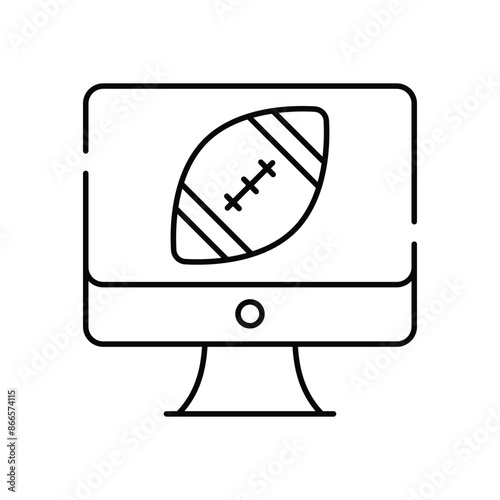 Live Match vector icon