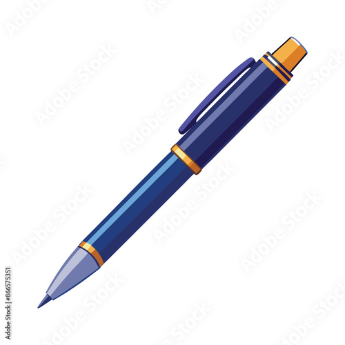 pen isolated on white background