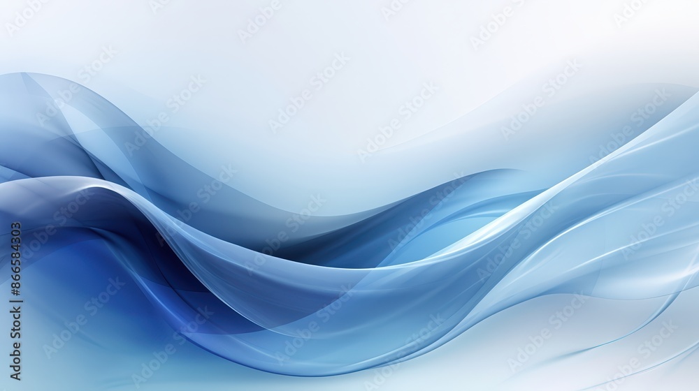 Abstract Blue Wave Background Abstract Blue Wave Background