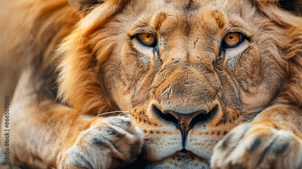 © Diki prayoga - lion eye photo