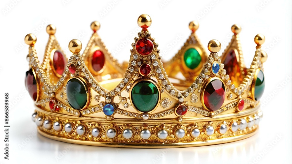 Crown isolated on white background Crown isolated on white background