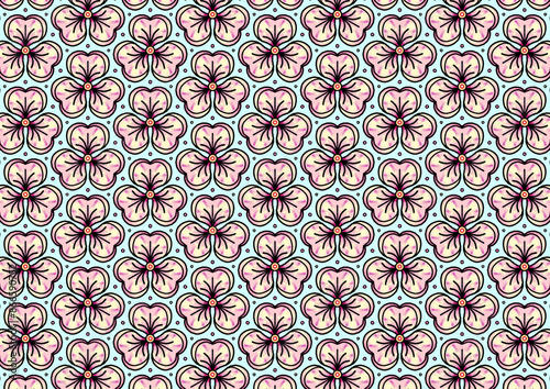pattern with flowers