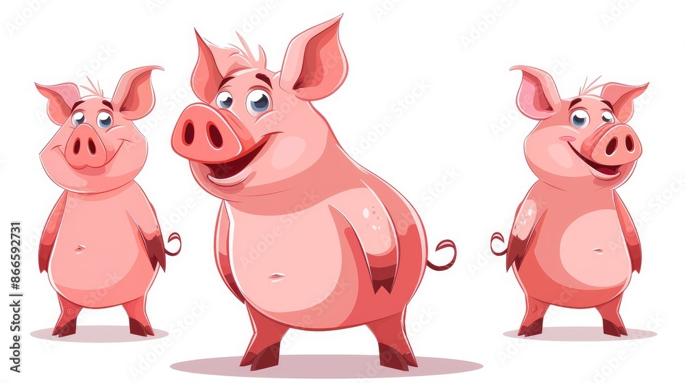 pig with a big smile pig with a big smile