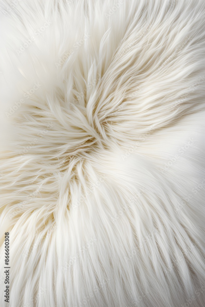 Fototapeta premium fluffy fur wool