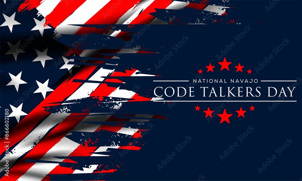 Ilustrace „National Navajo Code Talkers Day , to honors the ...
