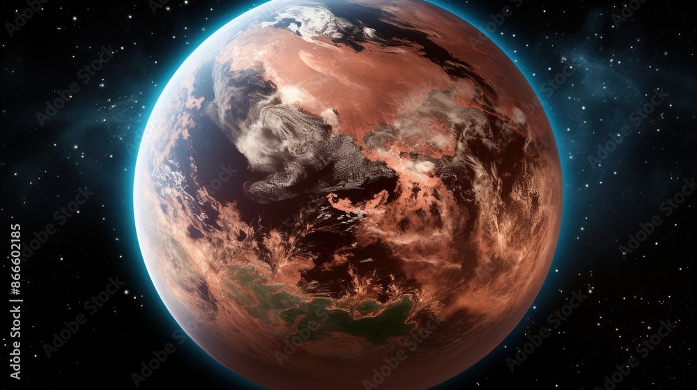 Obraz premium earth in space