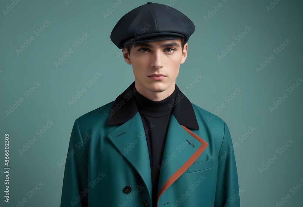 Man in suit on clean background Man in suit on clean background