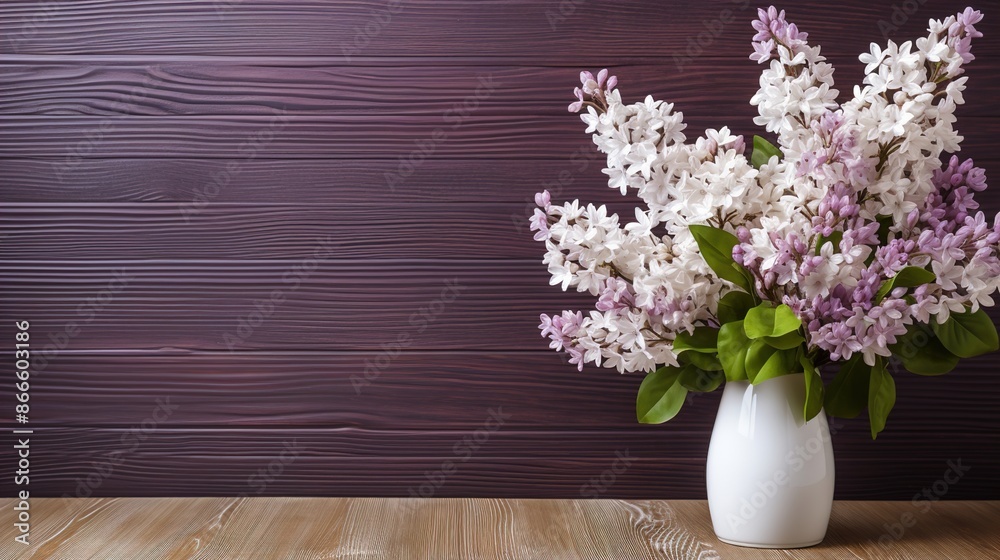 lilac in a vase lilac in a vase