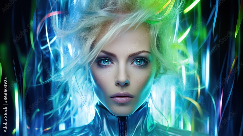 Fototapeta premium portrait of a woman