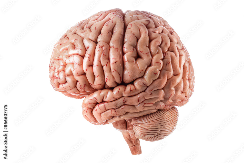 Human brain isolated on transparent background Human brain isolated on transparent background