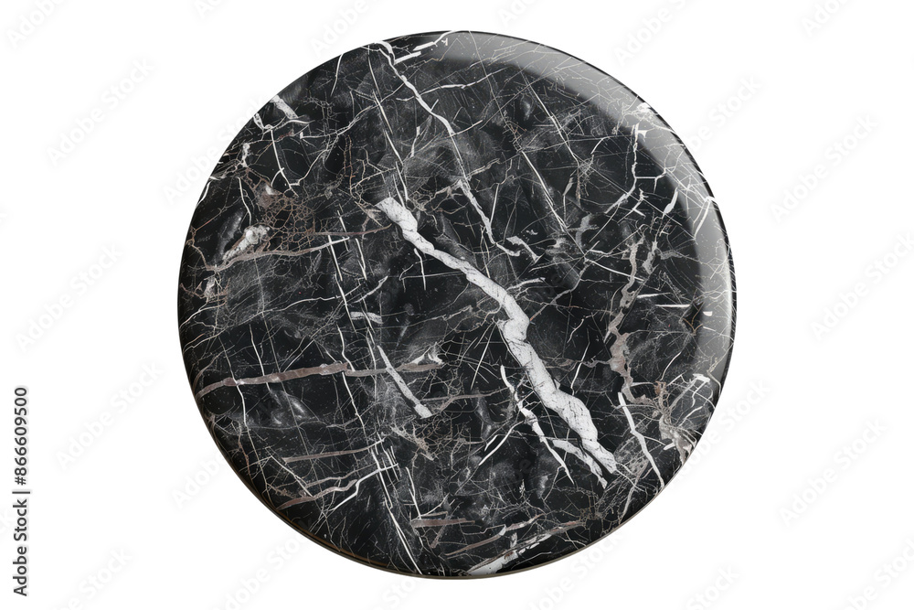 Marble stone table top isolated on white background Marble stone table top isolated on white background
