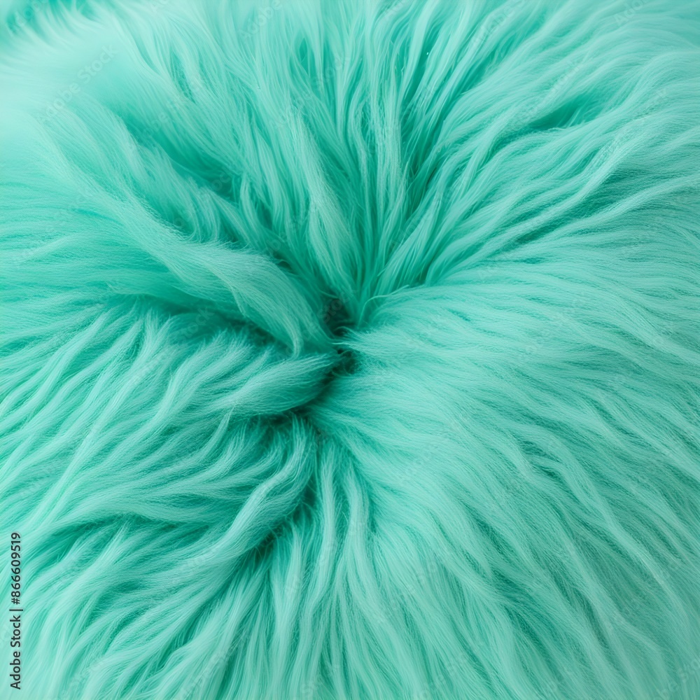 Obraz premium fluffy fur wool