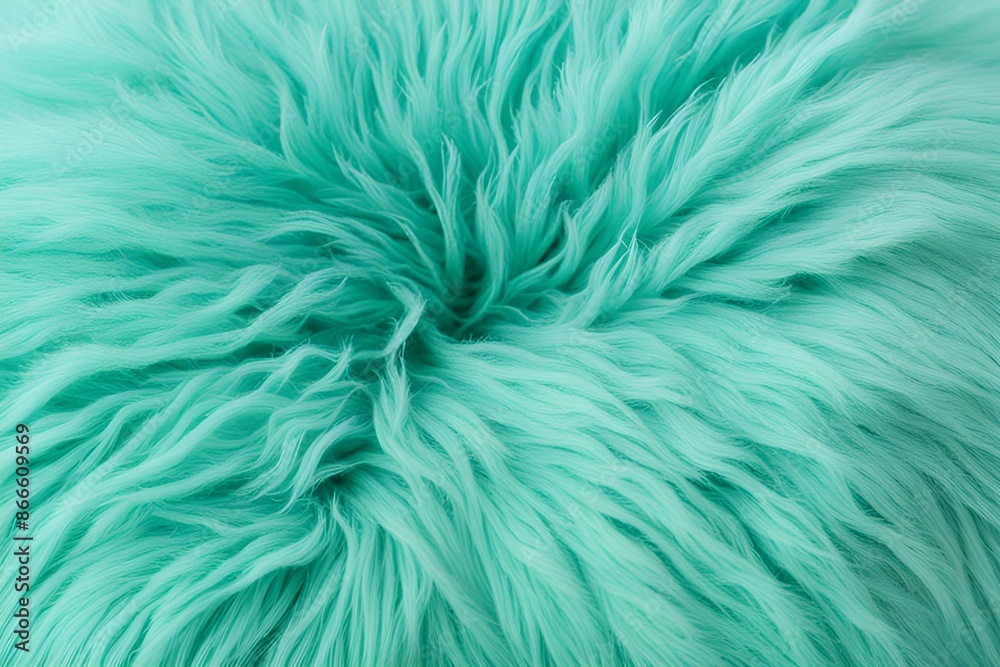 Obraz premium fluffy fur wool