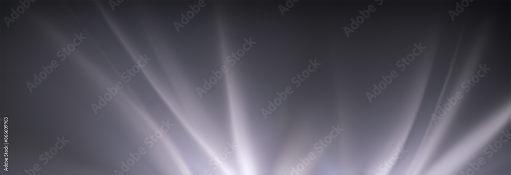 rays gradient banner. Soft black and white gradient light backdrop rays gradient banner. Soft black and white gradient light backdrop