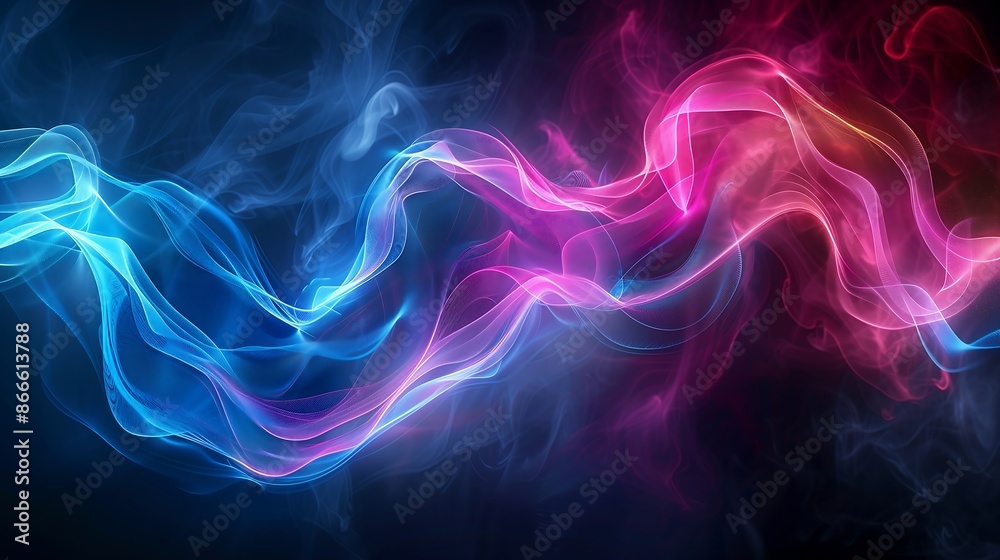 blue and pink neon lights blue and pink neon lights