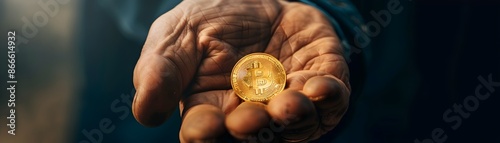 Close up view of a trader s...