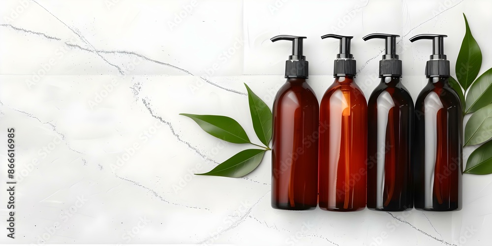 Repair and Nourish Hair Care Services with Vitamin Serum Shampoo and Damage Repair. Concept Hair Care, Repair Services, Vitamin Serum, Shampoo, Damage Repair Repair and Nourish Hair Care Services with Vitamin Serum Shampoo and Damage Repair. Concept Hair Care, Repair Services, Vitamin Serum, Shampoo, Damage Repair