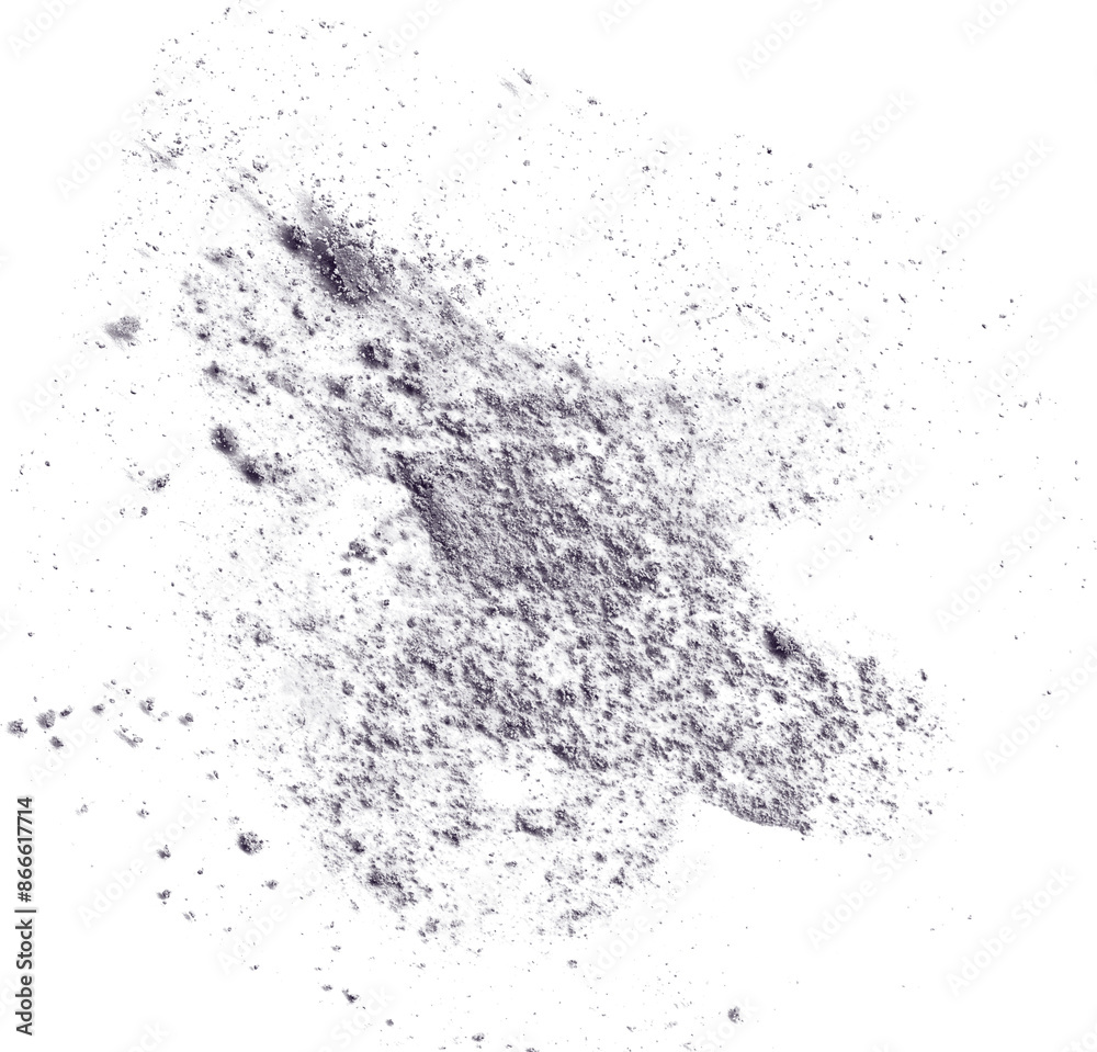 Obraz premium Color powder, dirt cloud explode smoke cloud, a soft dust explode cloudy on transparent png.