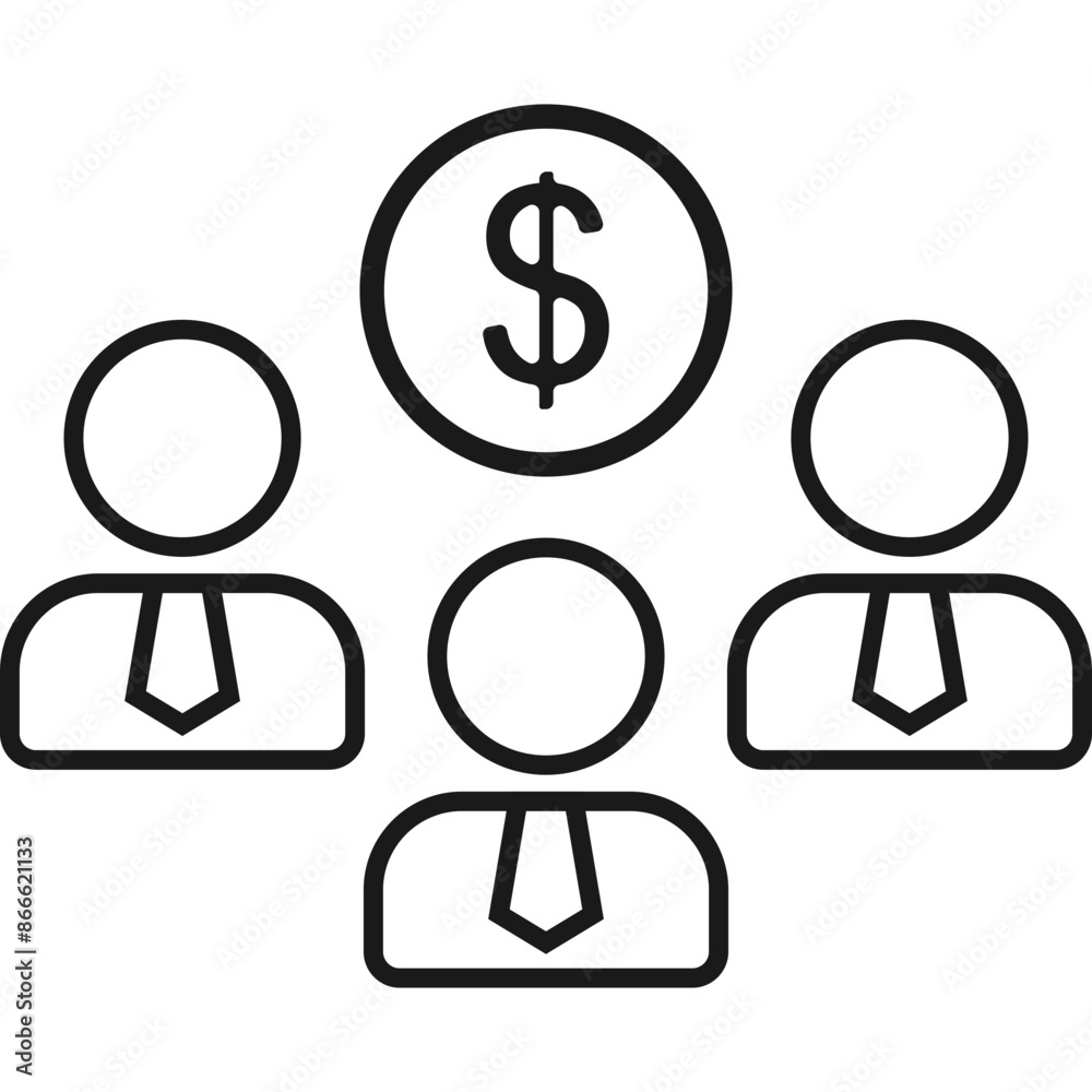 Business Affiliate Marketing Icon