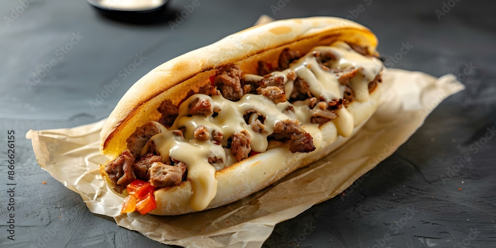The Iconic American Street Food Philly Cheesesteak and Its Roots in