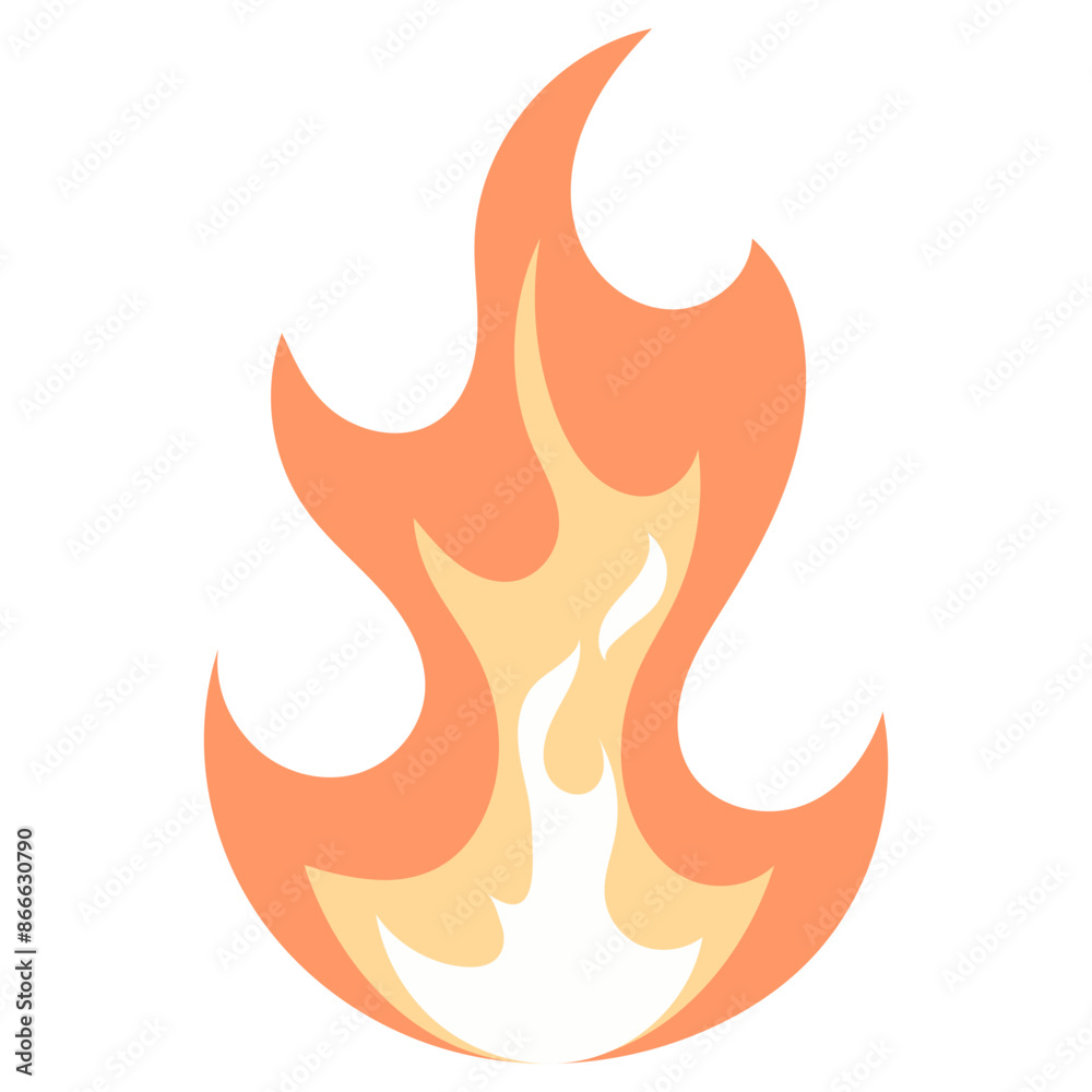 Fire Vector Element Fire Vector Element