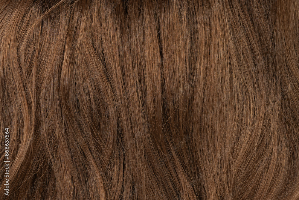 Long human brown hair background texture close up Long human brown hair background texture close up