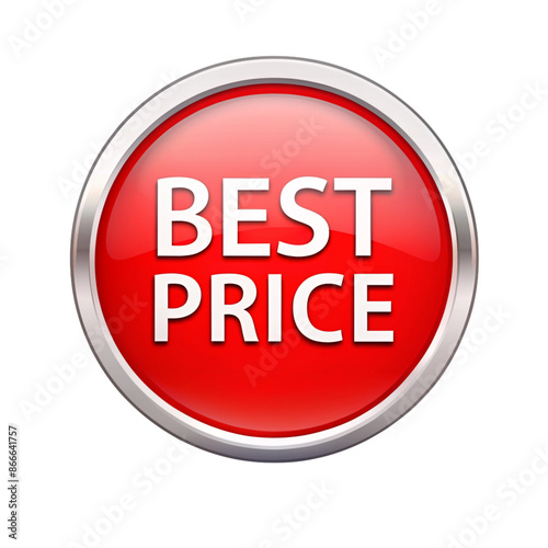 Best price red icon transparent background