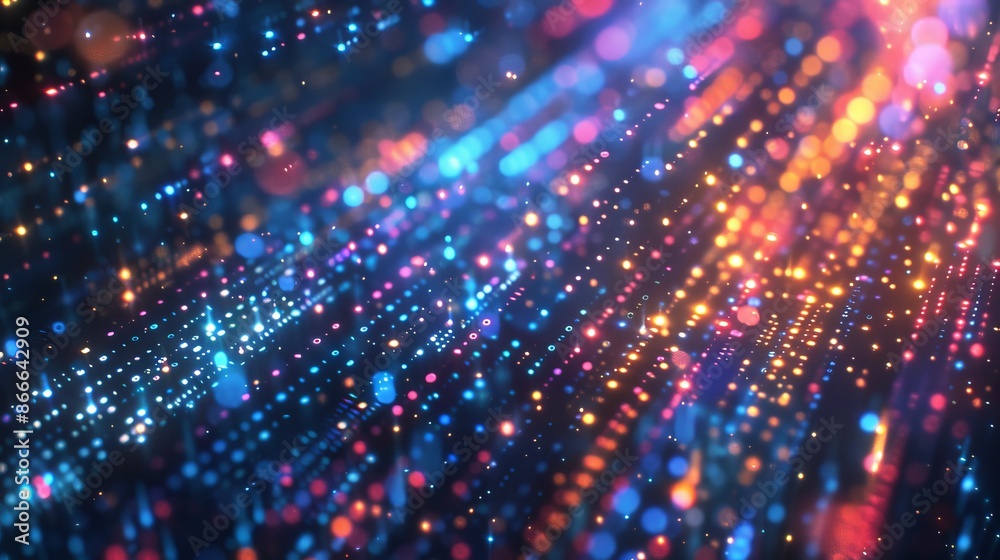 Flow of digital information. Concept of global connection. Technology futuristic background. Visualization of big data. Flow of digital information. Concept of global connection. Technology futuristic background. Visualization of big data.