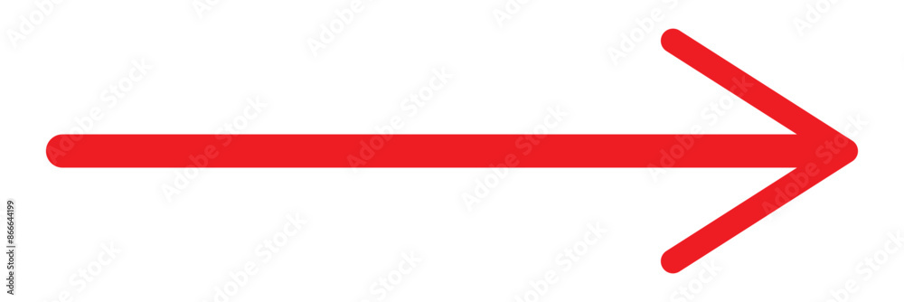 Long arrows icon. Vector of trendy long arrow left and right in flat style. Red arrow vector illustration. Red pointer, direction, position symbol and double arrow icon isolated. eps 10 Long arrows icon. Vector of trendy long arrow left and right in flat style. Red arrow vector illustration. Red pointer, direction, position symbol and double arrow icon isolated. eps 10