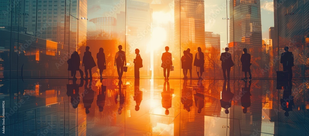 sunset in the city,
business settings sunset in the city,
business settings