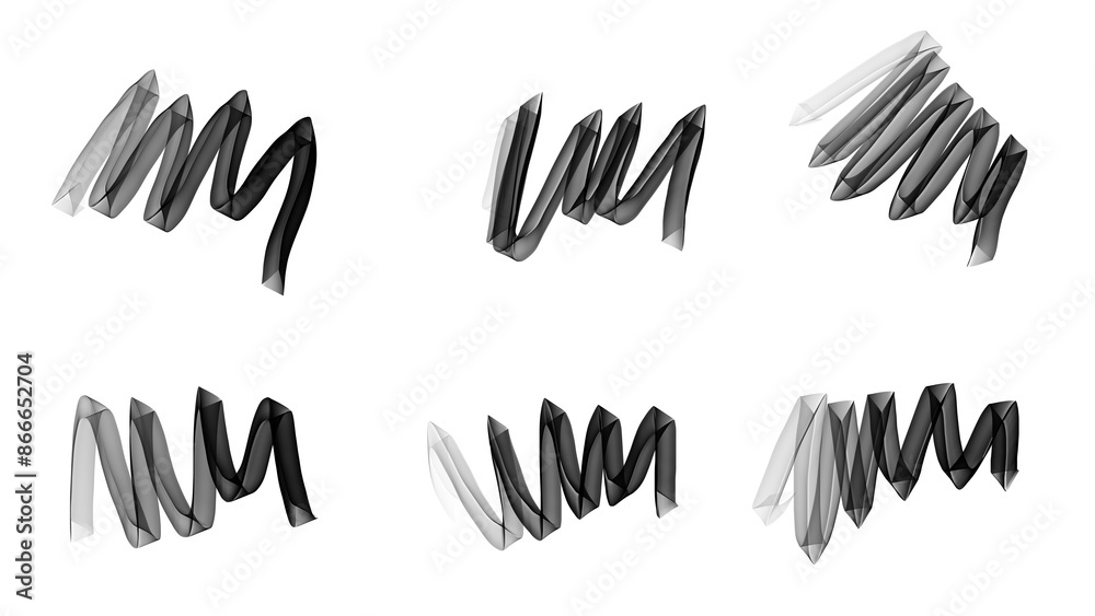 set of scribbles transparent png set of scribbles transparent png