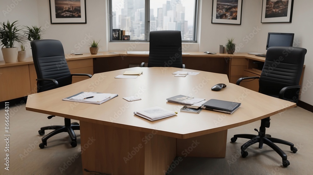 background of a light modern office interior background of a light modern office interior