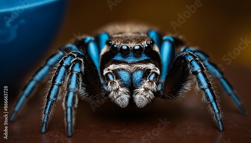 Gooty Sapphire Ornamental Tarantula  photo