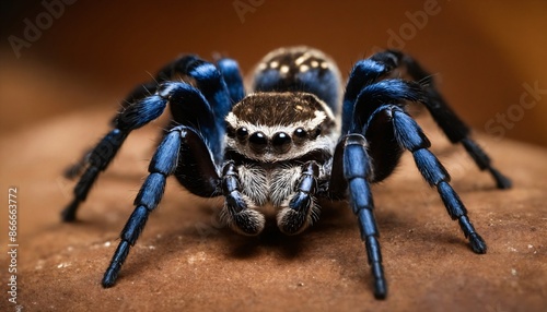 Gooty Sapphire Ornamental Tarantula  photo