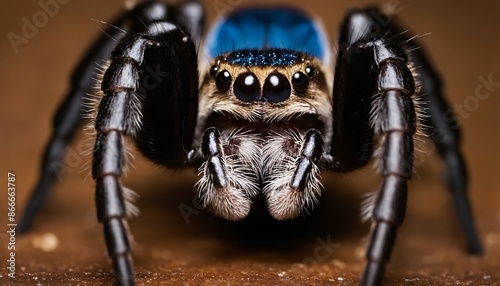 Gooty Sapphire Ornamental Tarantula  photo