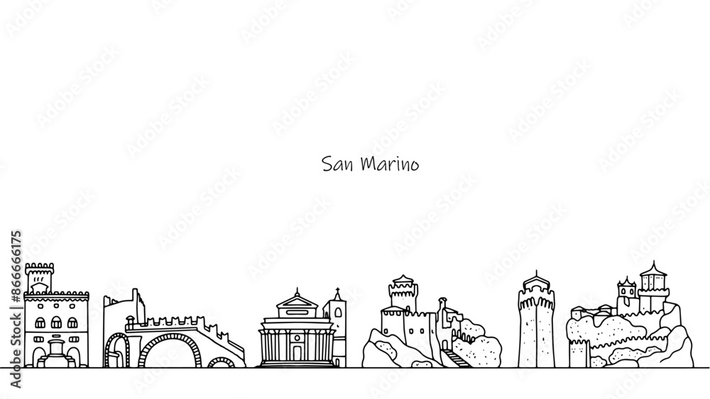 Sights of San Marino Sights of San Marino