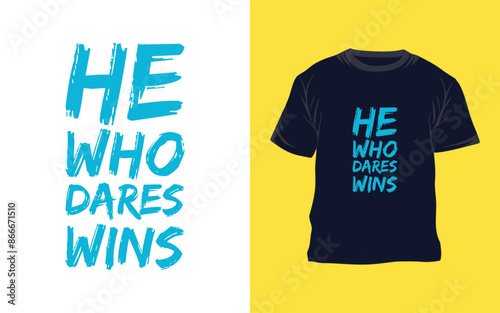 Typography t-shirt design. 