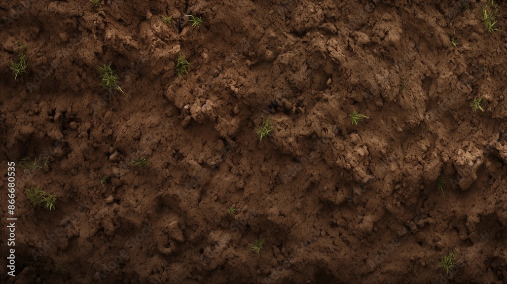 Fertilized soil textured background. Fertilized soil textured background.