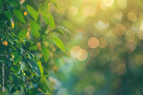 Beautiful Nature Bokeh.Blurred background