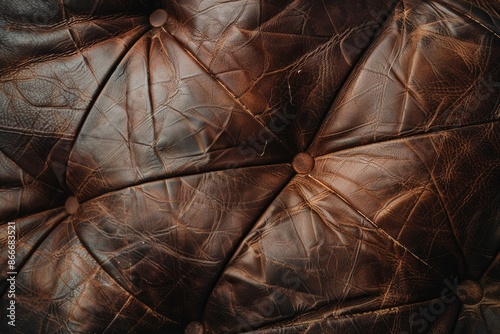 Brown leather background Brown leather background