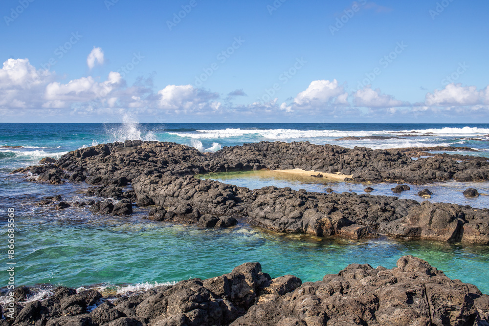 Fantastic sandy beach in the morning. An island in the Indian Ocean, landscape photo or seascape with the sun rising over the sea. There are small lava rocks on the beach
Trou d'Eau Douce, Mauritius Fantastic sandy beach in the morning. An island in the Indian Ocean, landscape photo or seascape with the sun rising over the sea. There are small lava rocks on the beach
Trou d'Eau Douce, Mauritius