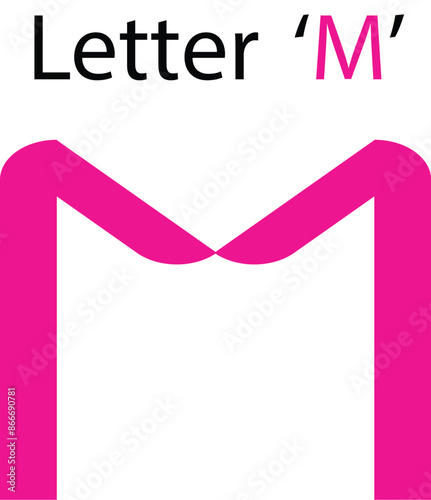 Letter M Illustration 