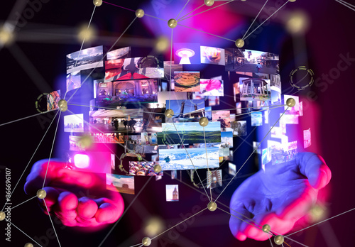 streaming data picture vide...