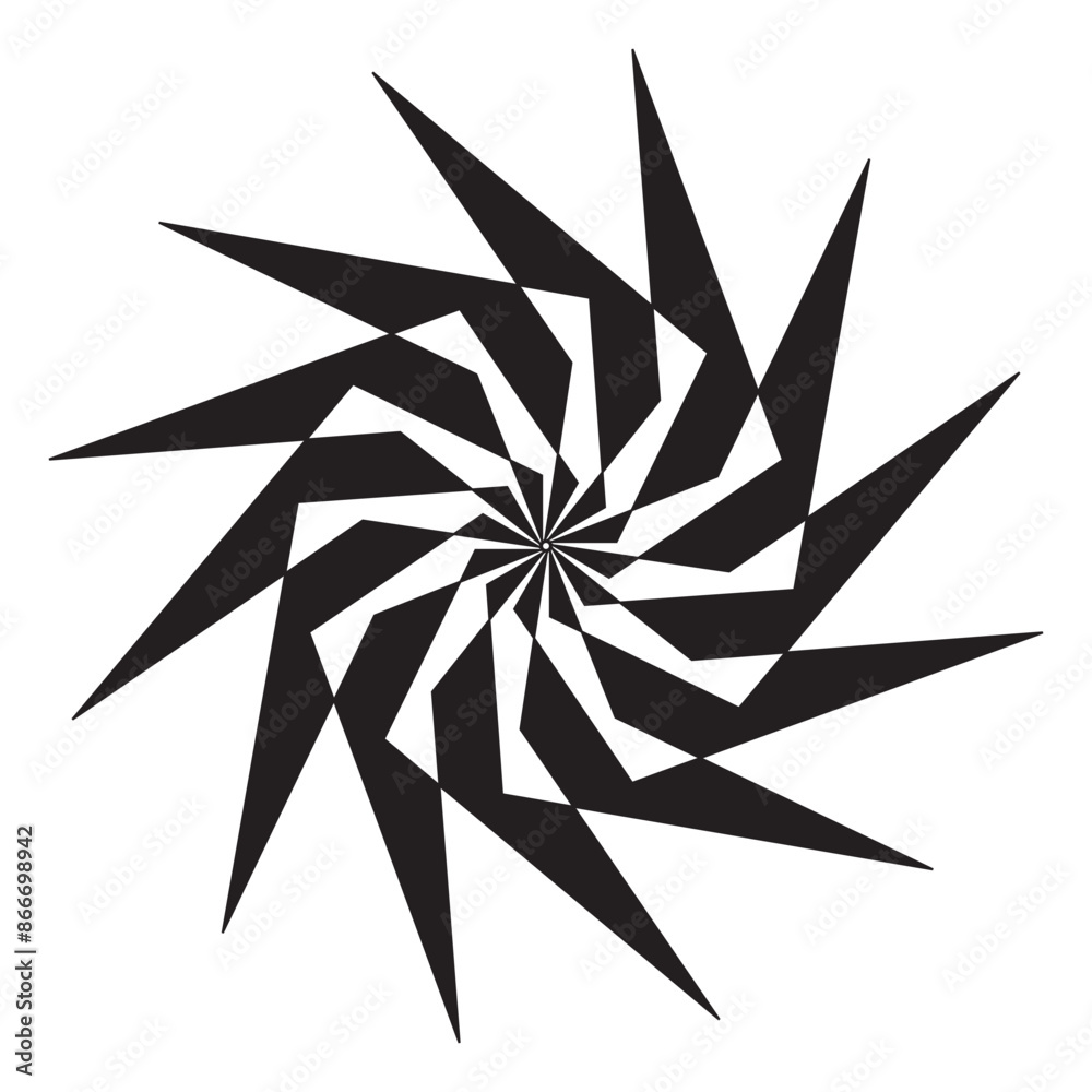 Obraz premium stars,star, pattern, abstract, shape, sun, background, line, graphic, design, optical, illusion, vector, poster, round, modern, psychedelic, icon, art, element, bauhaus, cool, illustration, set, minim