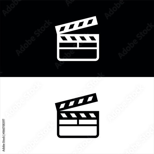 cinema flapper icon. cinema flapper symbol design from Cinema collection. Simple element vector illustration on white background.
