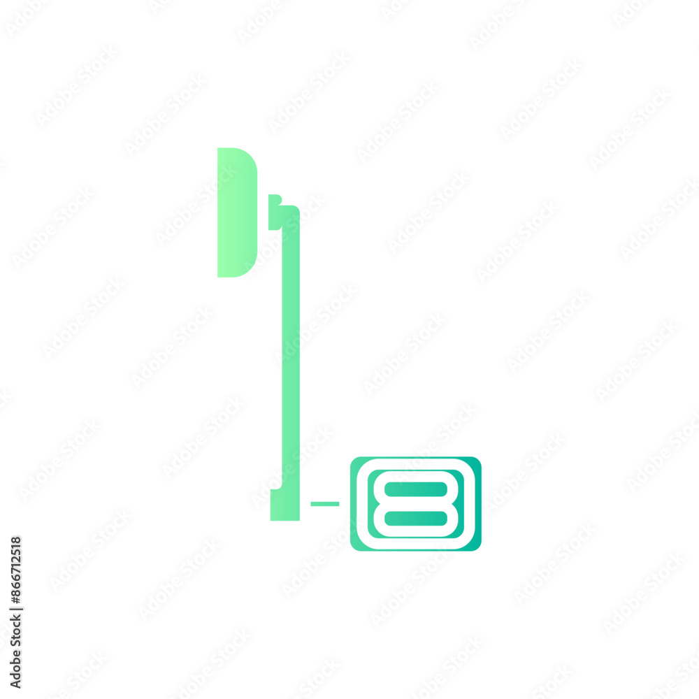 bike gradient icon bike gradient icon