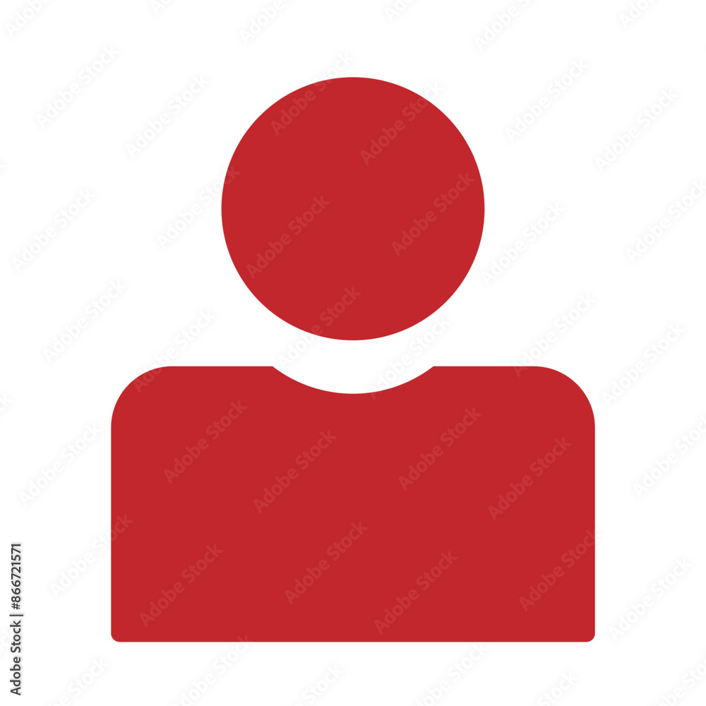 user Vector Flat Icon Design