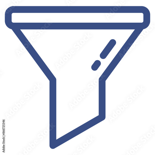 Filter Icon Element For Design